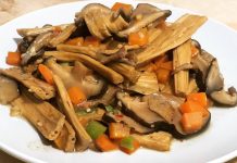 Hướng dẫn cách làm món tàu hũ ky xào chay tại nhà