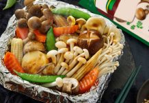 Nấm nướng giấy bạc