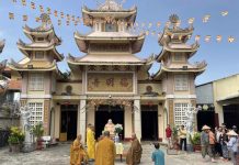 Lễ đặt viên đá khởi công trùng tu tại xã Cầu Ngang